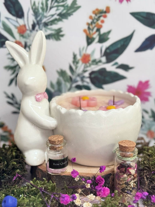 Bougie Lapin de Pâques Vanille