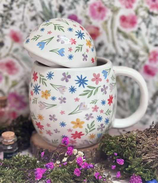 Mug Oeuf en fleurs