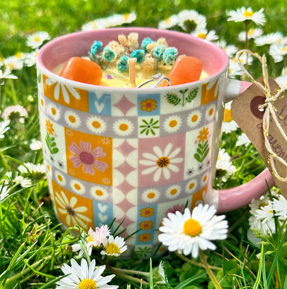 Bougie mug Eclat d'Aventurine